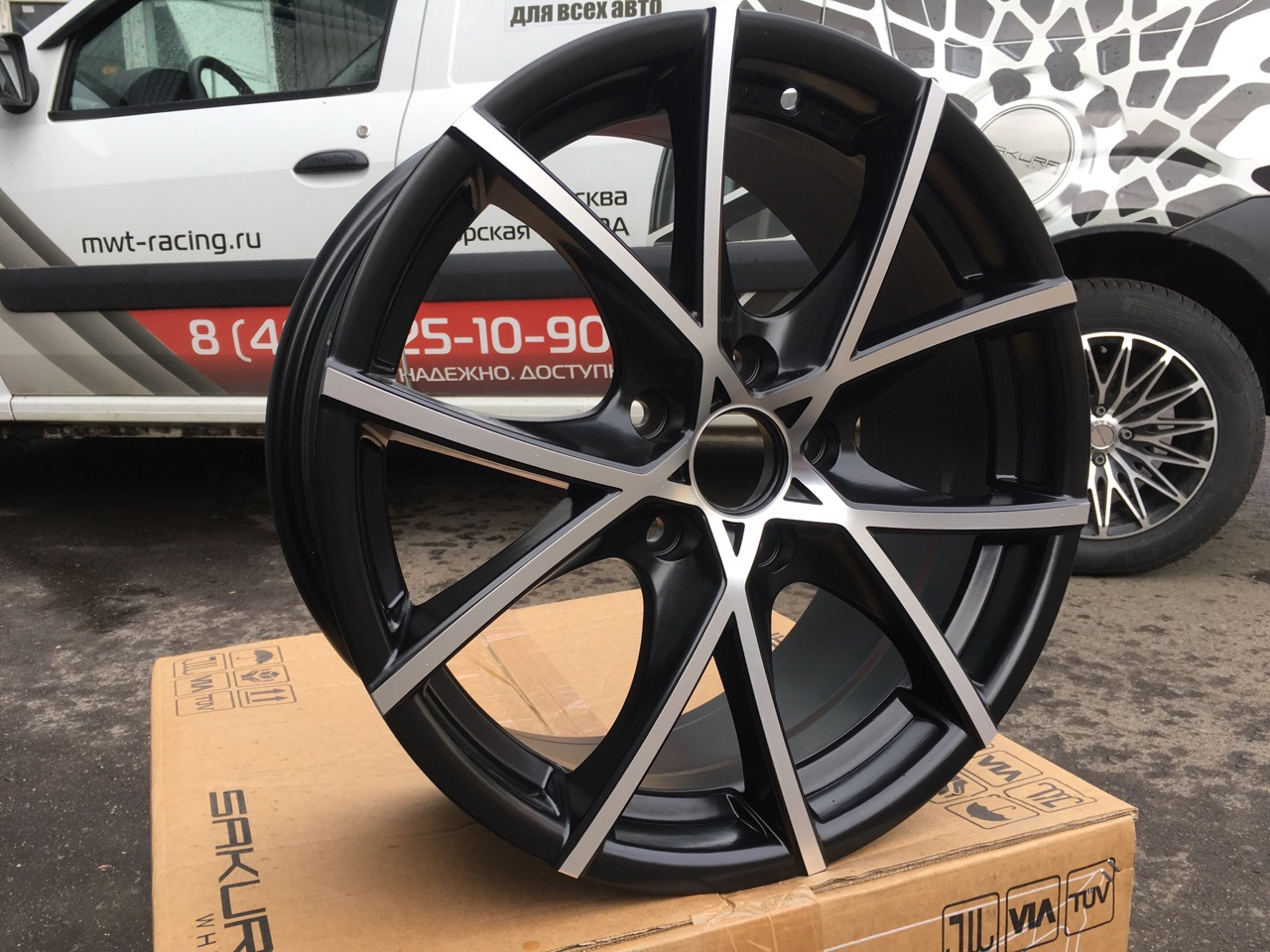 литые диски Sakura Wheels 9517 в 17м размере на японские /корейские авто —  Moscow Wheels and Tyres на DRIVE2