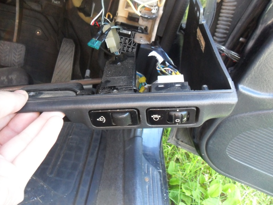 Переходим на светодиоды — кнопка кондиционера, регулятор яркости и ...