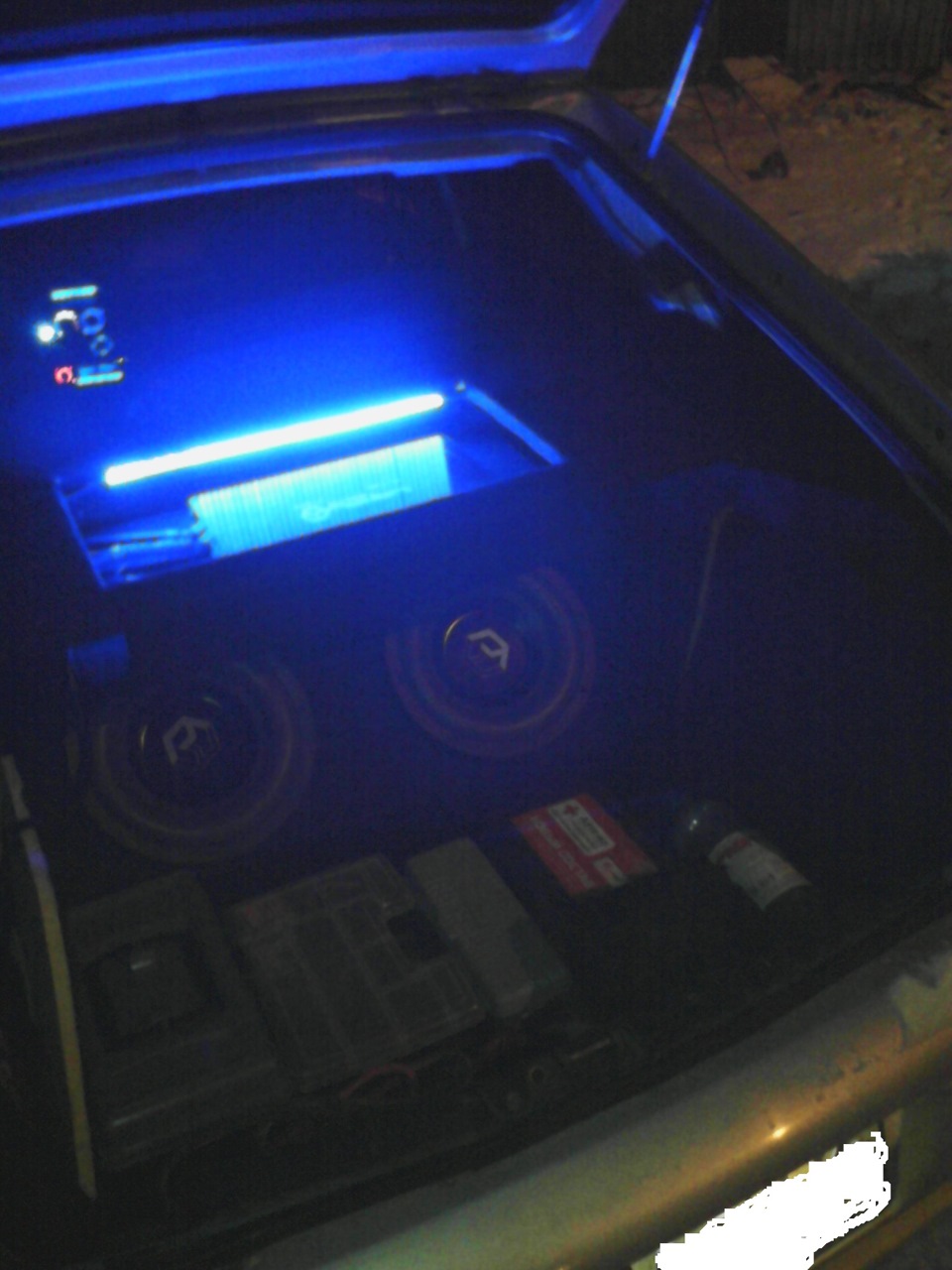 Установка URAL AS-d10.3 х2 в ЗЯ, установка полки — Lada 21124, 1,6 л ...