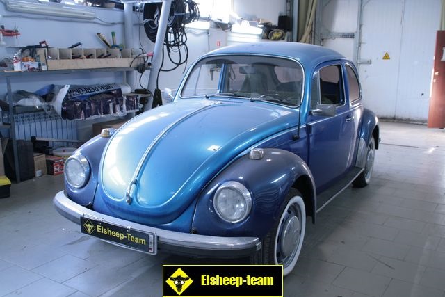 закончен небольшой проект в автомобиле Фольксваген Жук — Elsheep Team ...