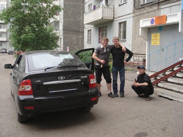 Наш тест-драйв Лады Приоры! ;) — Lada Приора хэтчбек, 1,6 л, 2009 года ...