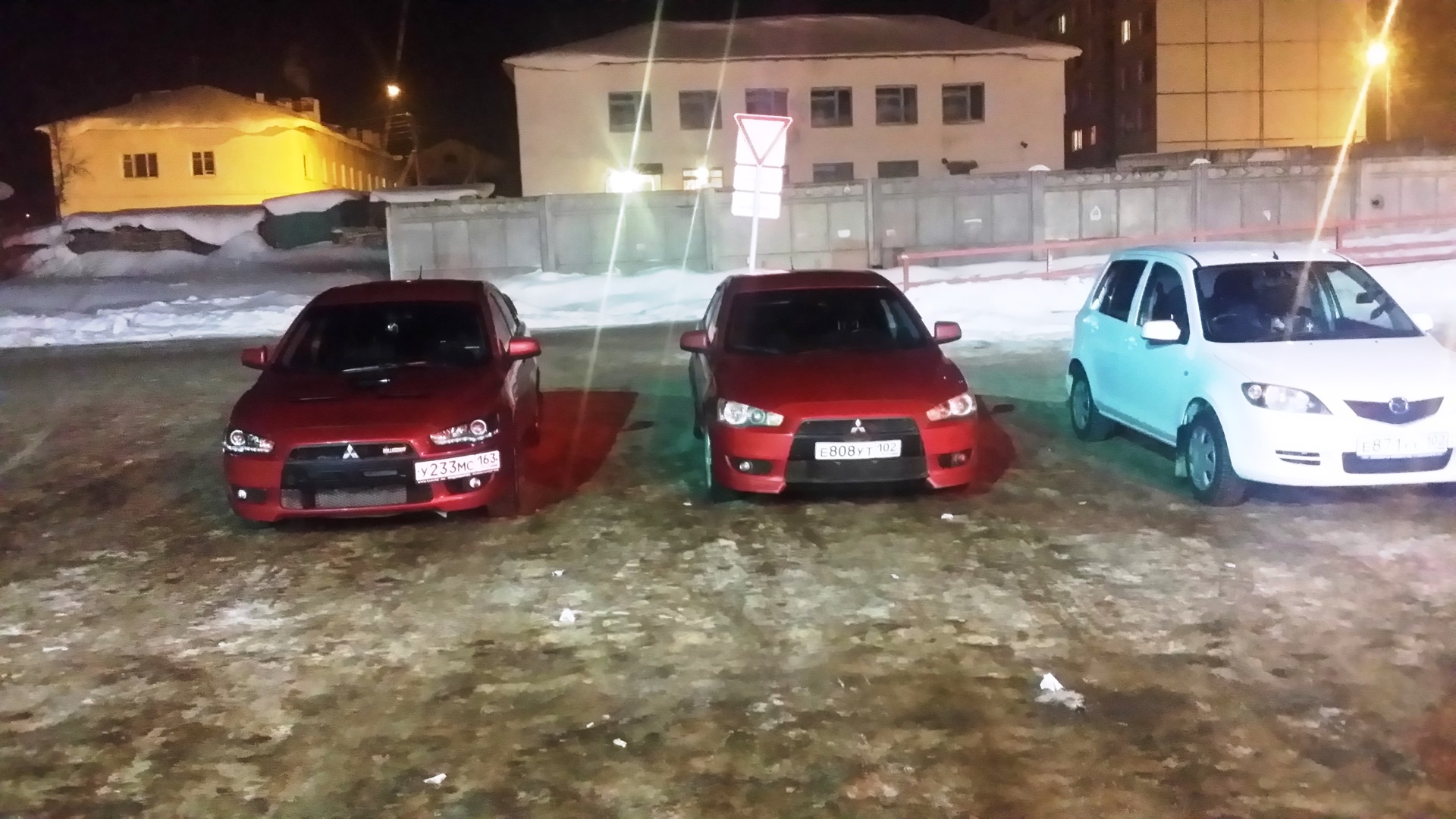 Красные в городе! / 2 место в топ Белебей. — Mitsubishi Lancer X, 1,8 л ...