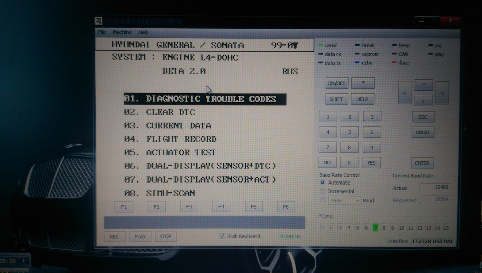 Доработка кабеля VAG KKL. — Hyundai Sonata IV (EF), 2 л, 2010 года ...
