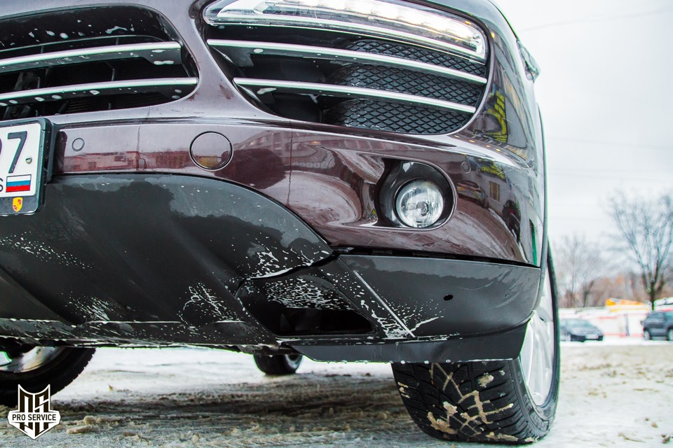 Кузовной ремонт Порше Кайен за 2 дня! — Pro-Service на DRIVE2