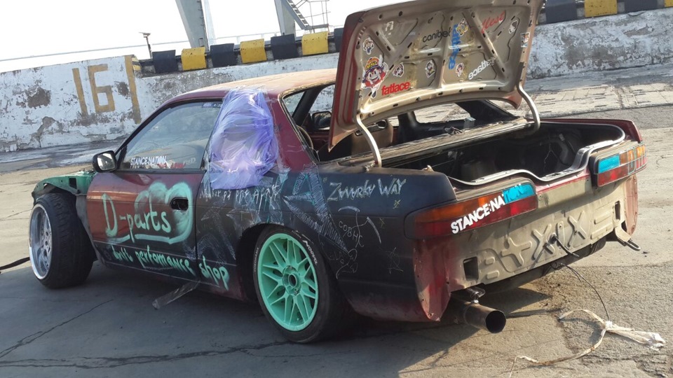 Nissan Silvia s14 дрифт корч