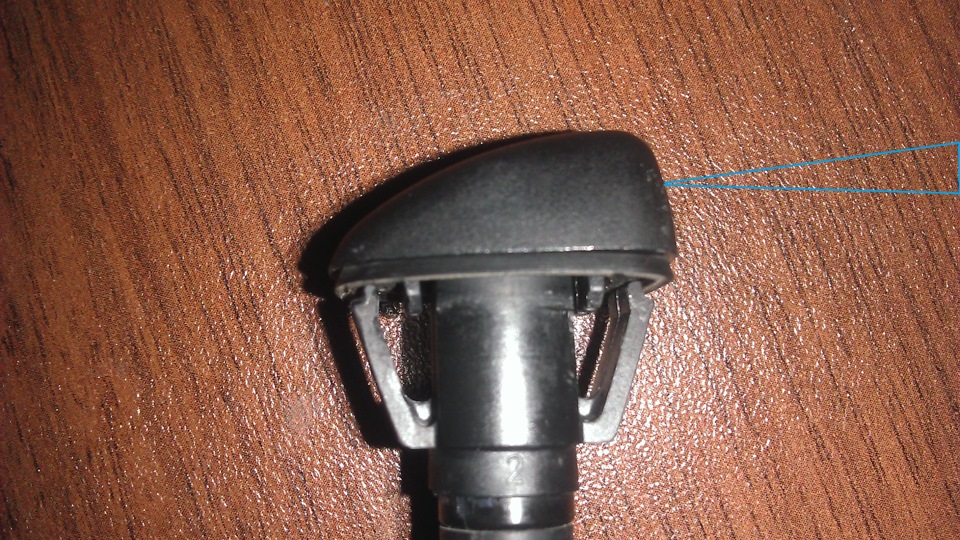 Сравнение штатных и веерных форсунок омывателя лобового стекла ...