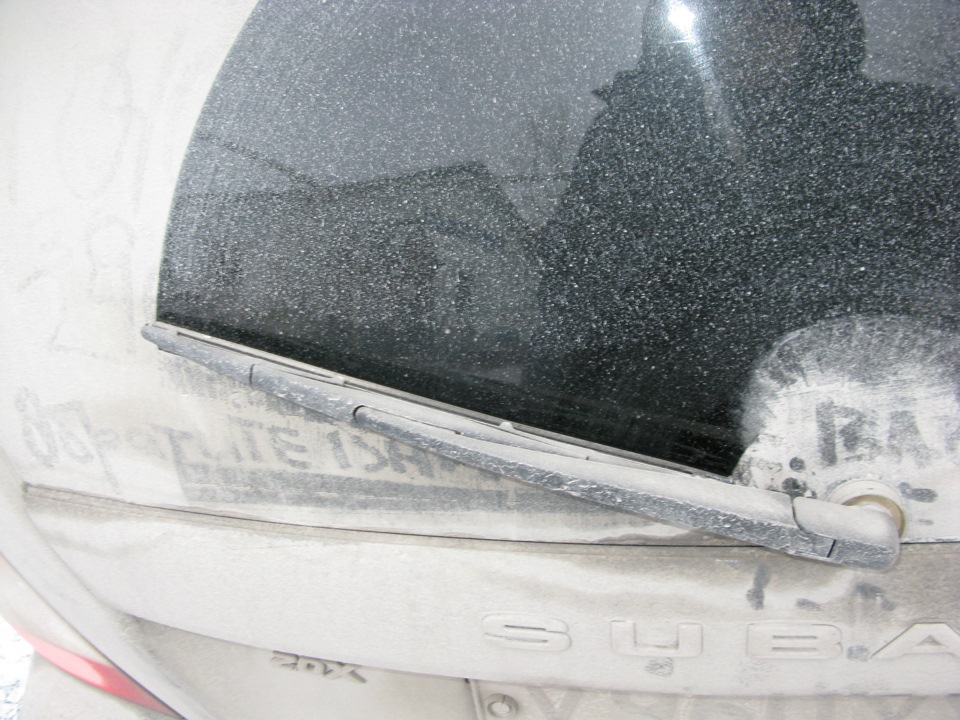 задний дворник. — Subaru Forester (SG), 2 л, 2003 года | аксессуары ...