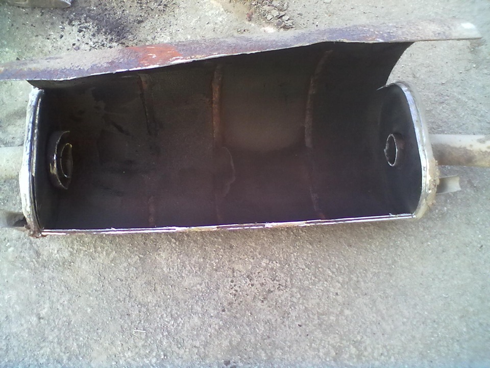 Доработка глушителя — Lada 21099, 1,5 л, 2002 года | тюнинг | DRIVE2