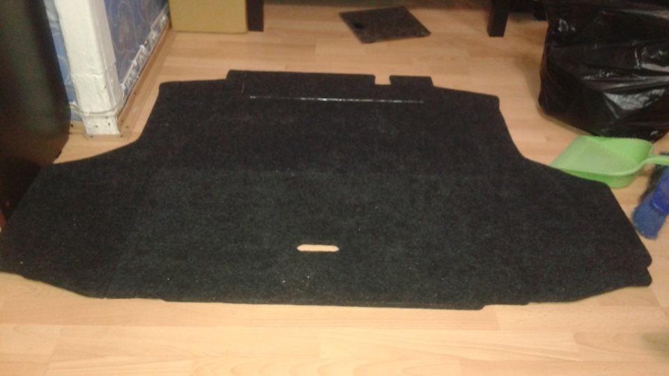 пол из фанеры 10мм в багажник своими руками(продолжение) — Mitsubishi ...