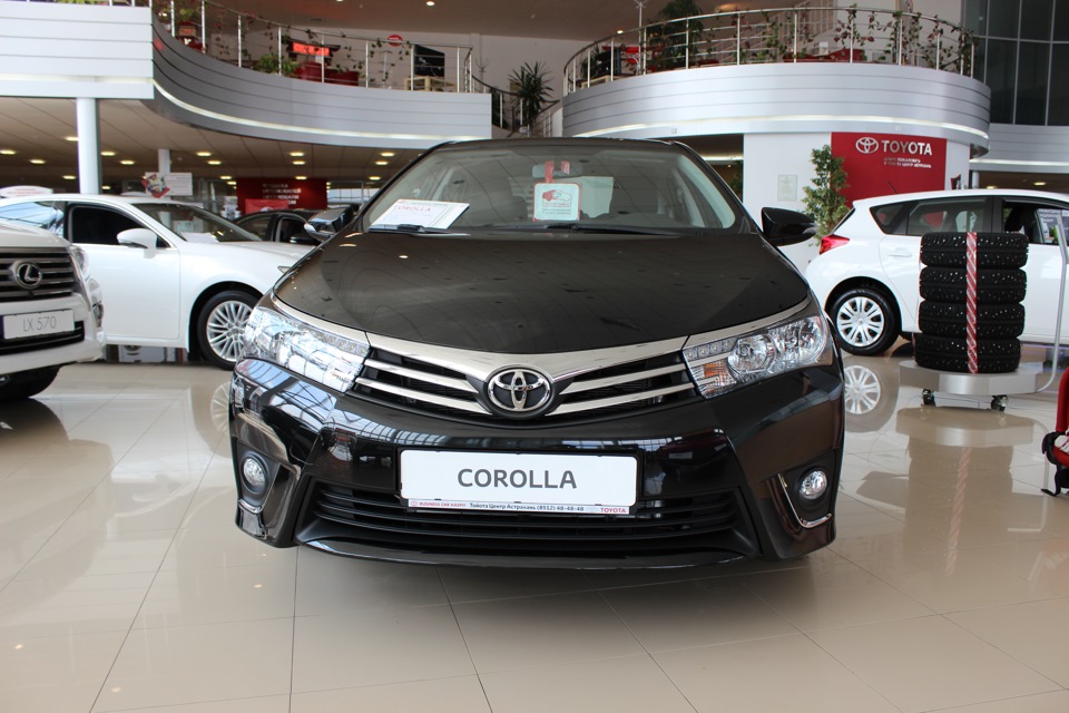 Тойота официальный сайт фото Блог № 87 Увидел в живую New Toyota Corolla - Toyota Corolla (140/150), 1,6 л, 2