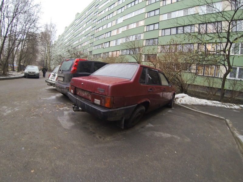 Брошенные автомобили в санкт петербурге