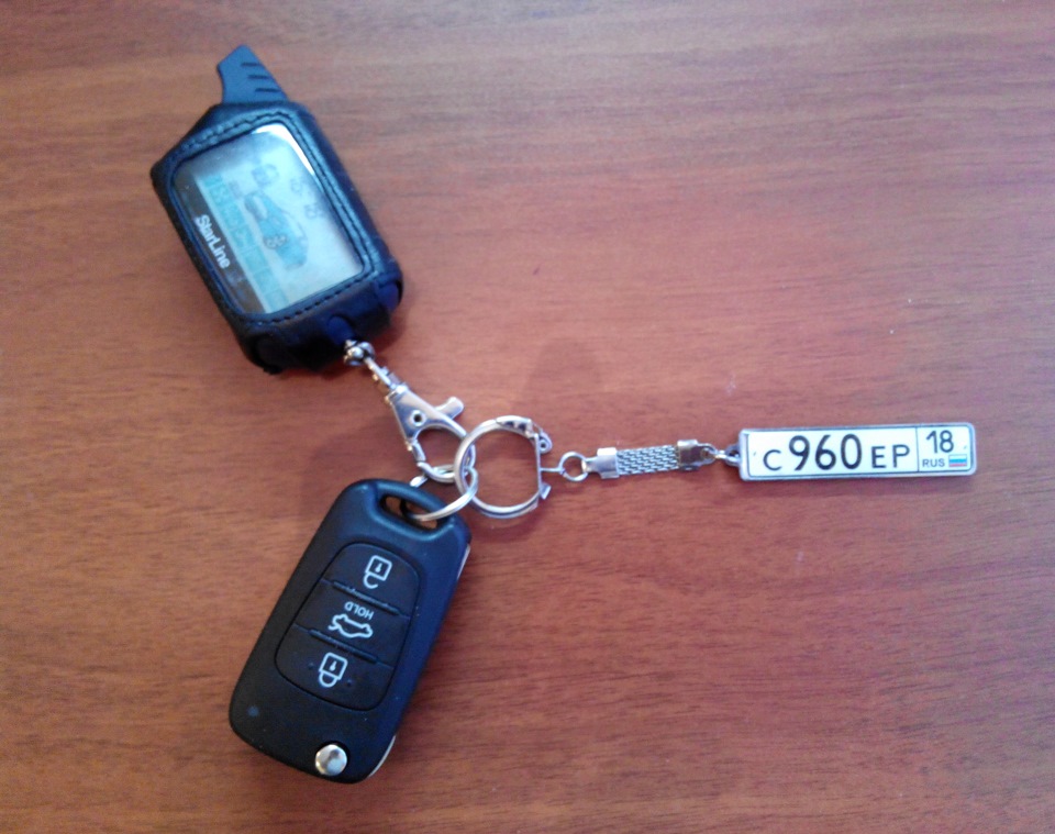 Брелок с логотипом. — KIA Rio (3G), 1,6 л, 2014 года | просто так | DRIVE2