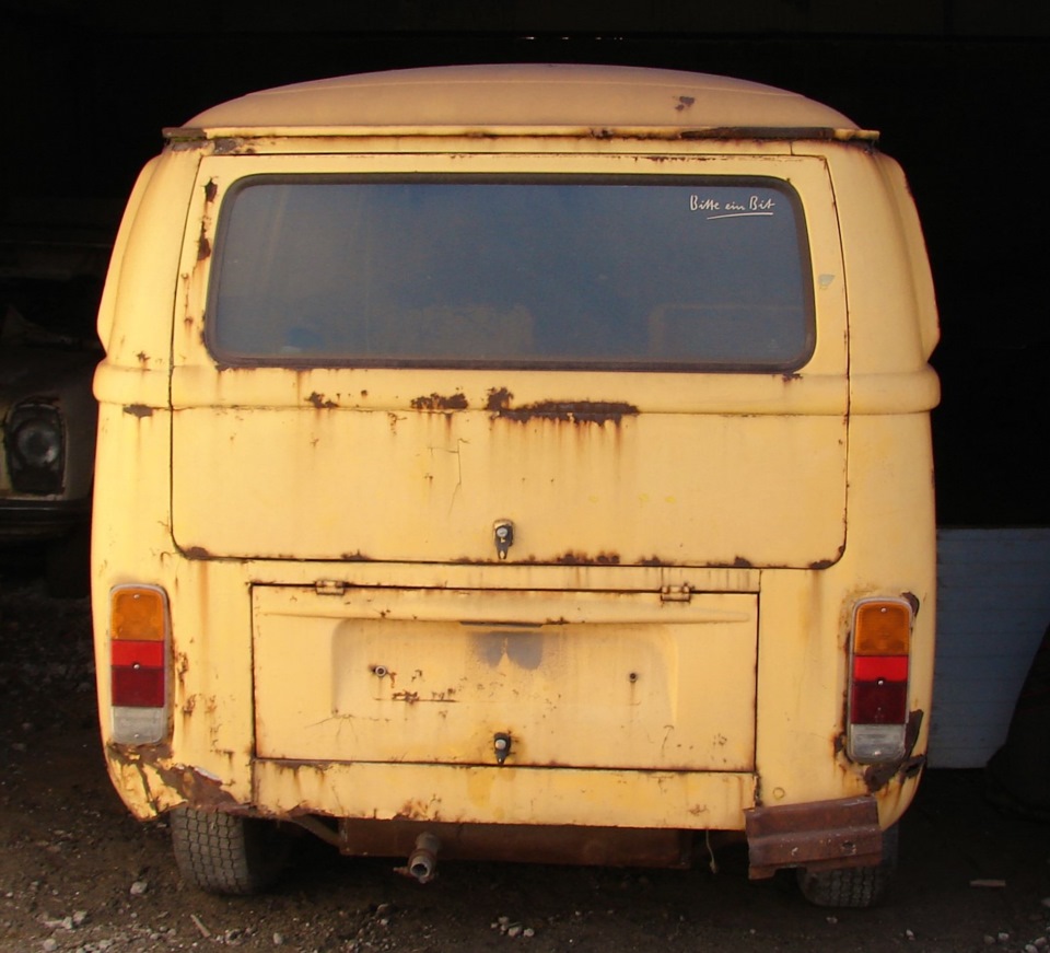 Bitte ein Bit. — Volkswagen Transporter T2, 1,6 л, 1976 года | наблюдение |  DRIVE2