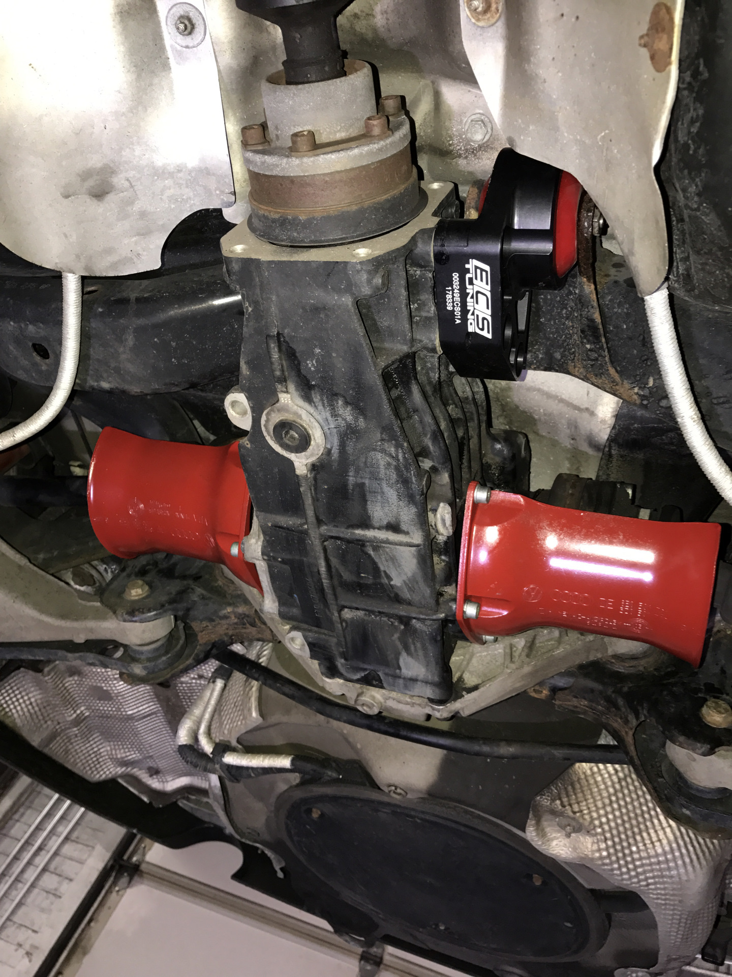 Rear differential mounts upgrade! — Audi A4 (B6), 1,8 л, 2005 года