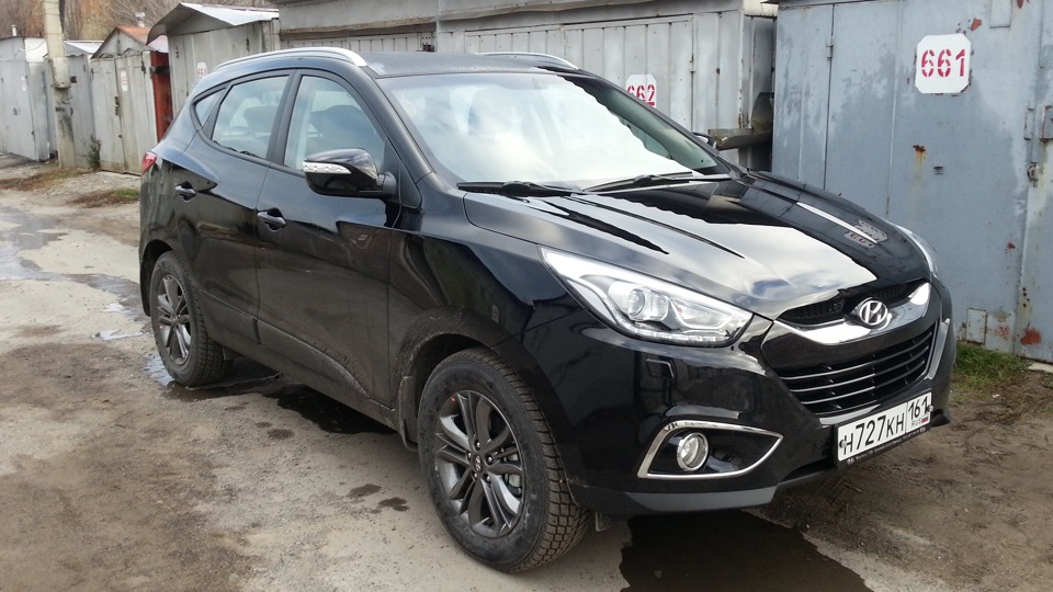 Стук при повороте рулевого колеса — Hyundai ix35, 2 л, 2013 года ...