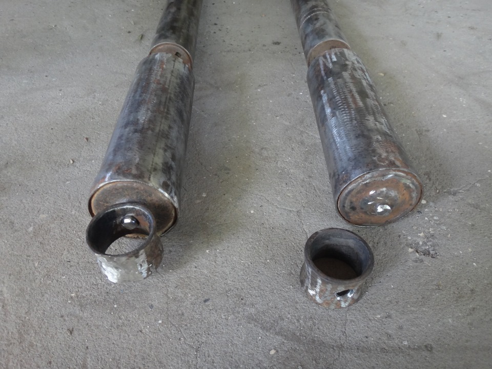 Переделка и установка амортизаторов с ГАЗ 3110 на УАЗ — УАЗ 3303, 2,4 л ...