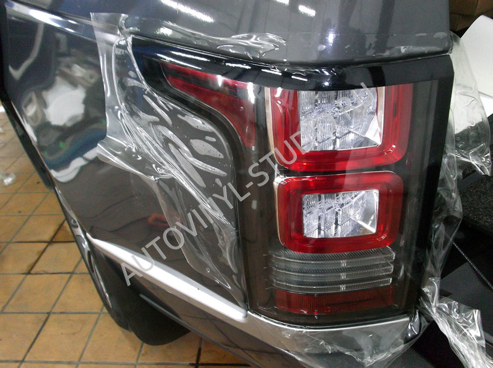 Полная оклейка кузова Range Rover Vogue защитной пленкой — Автовинил на ...
