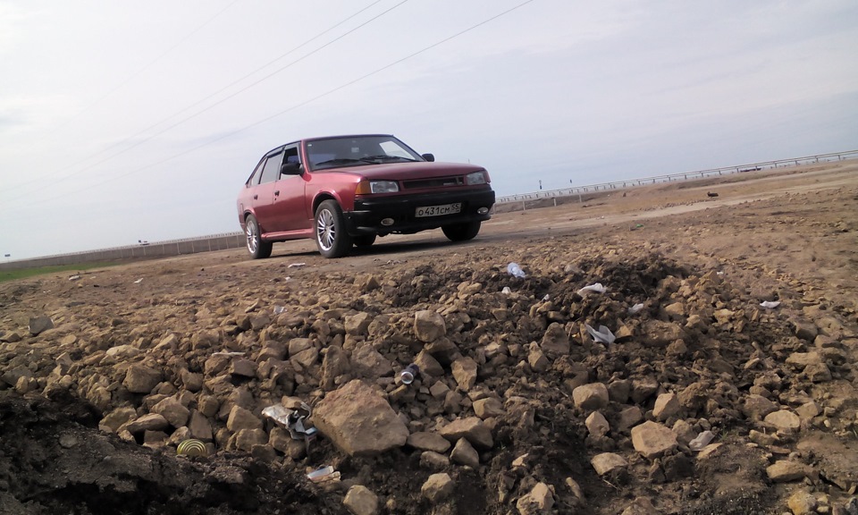 Омск-Караганда — Москвич Святогор, 2 л, 1998 года | путешествие | DRIVE2