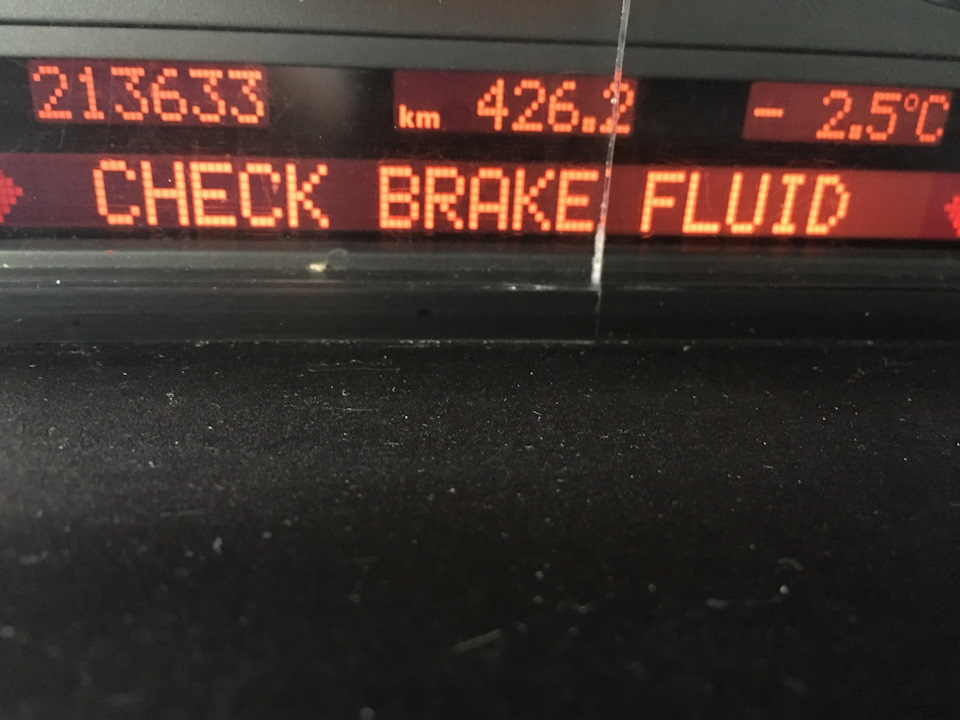Check Brake Fluid или X5 который смог — BMW X5 (E53), 3 л, 2004 года