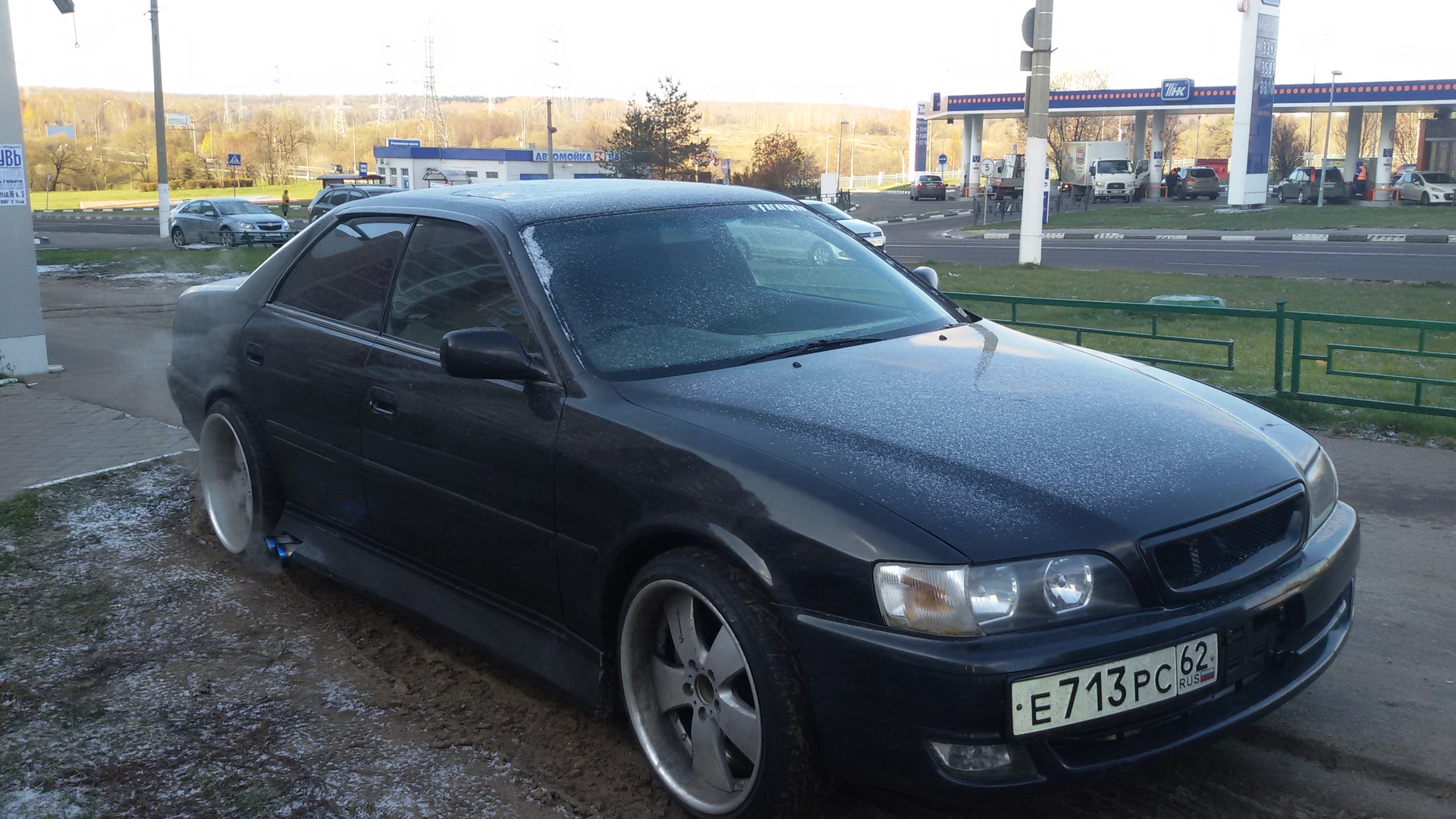 Toyota Chaser (100) 2.5 бензиновый 1996 | Tourer V Черный Бро на DRIVE2