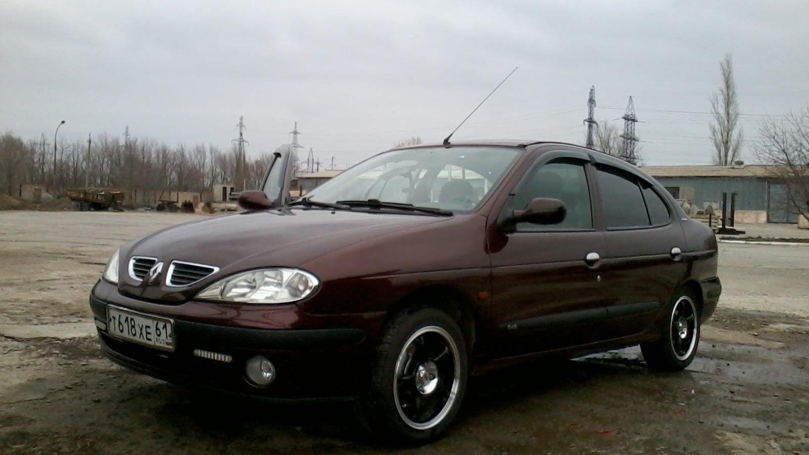 Renault Megane I 1.4 бензиновый 2001 | Темно коричневый металик на DRIVE2