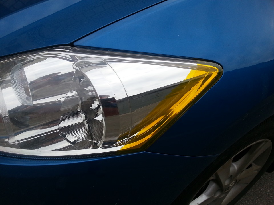 Украсил фары — Toyota Auris (1G), 1,6 л, 2012 года | стайлинг | DRIVE2