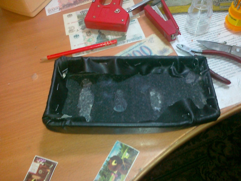 Перетяжка подлокотника приора — Lada Приора седан, 1,6 л, 2007 года ...