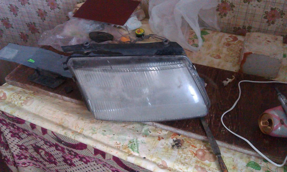 ремонт фары — Volkswagen Passat B5, 1,8 л, 2000 года | своими руками ...