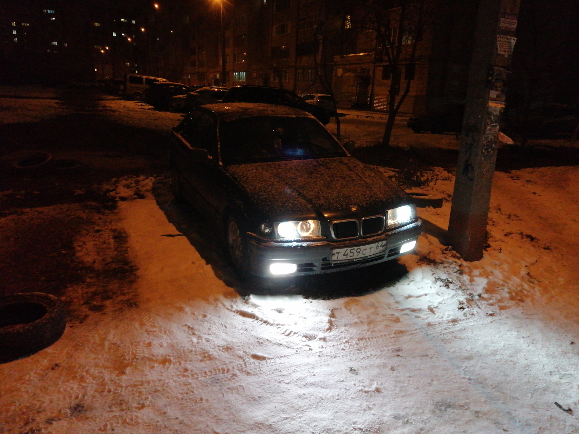 Лэды — BMW 3 series (E36), 1,6 л, 1997 года | своими руками | DRIVE2