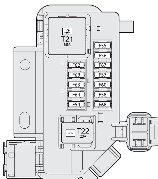 Фиат стило схема предохранителей