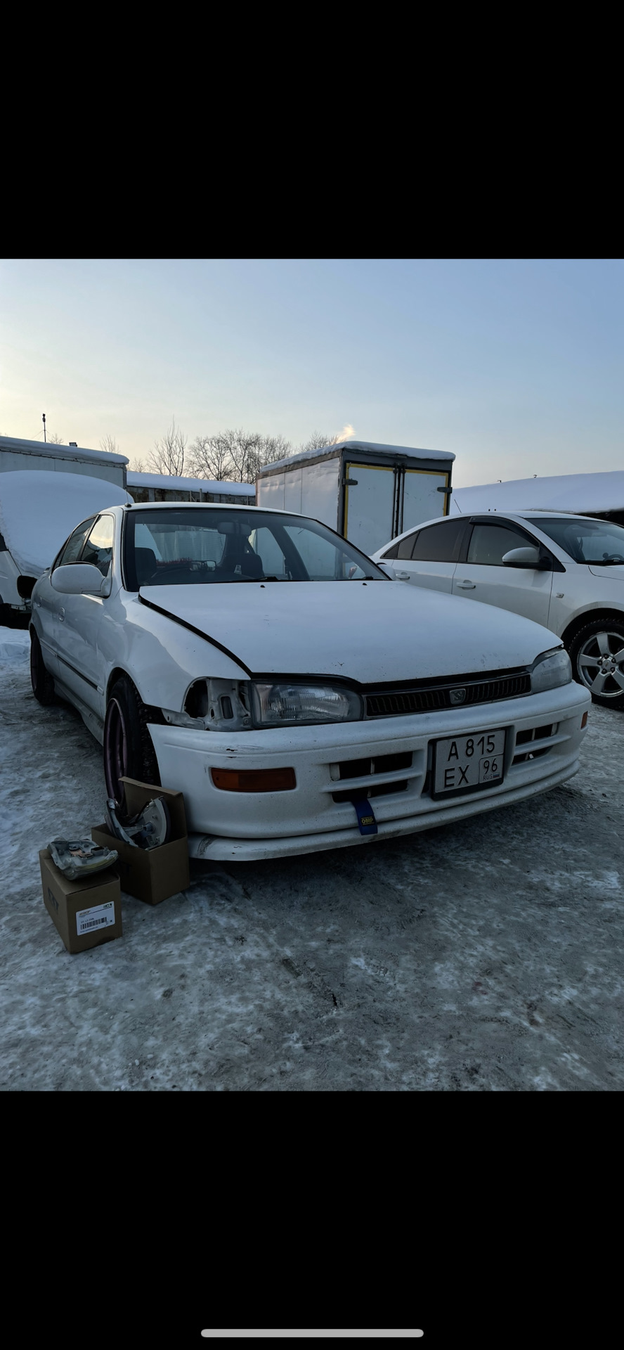 Габариты-поворотники Toyota sprinter ae100 — Toyota Sprinter (100), 1,5 л,  1995 года | кузовной ремонт | DRIVE2