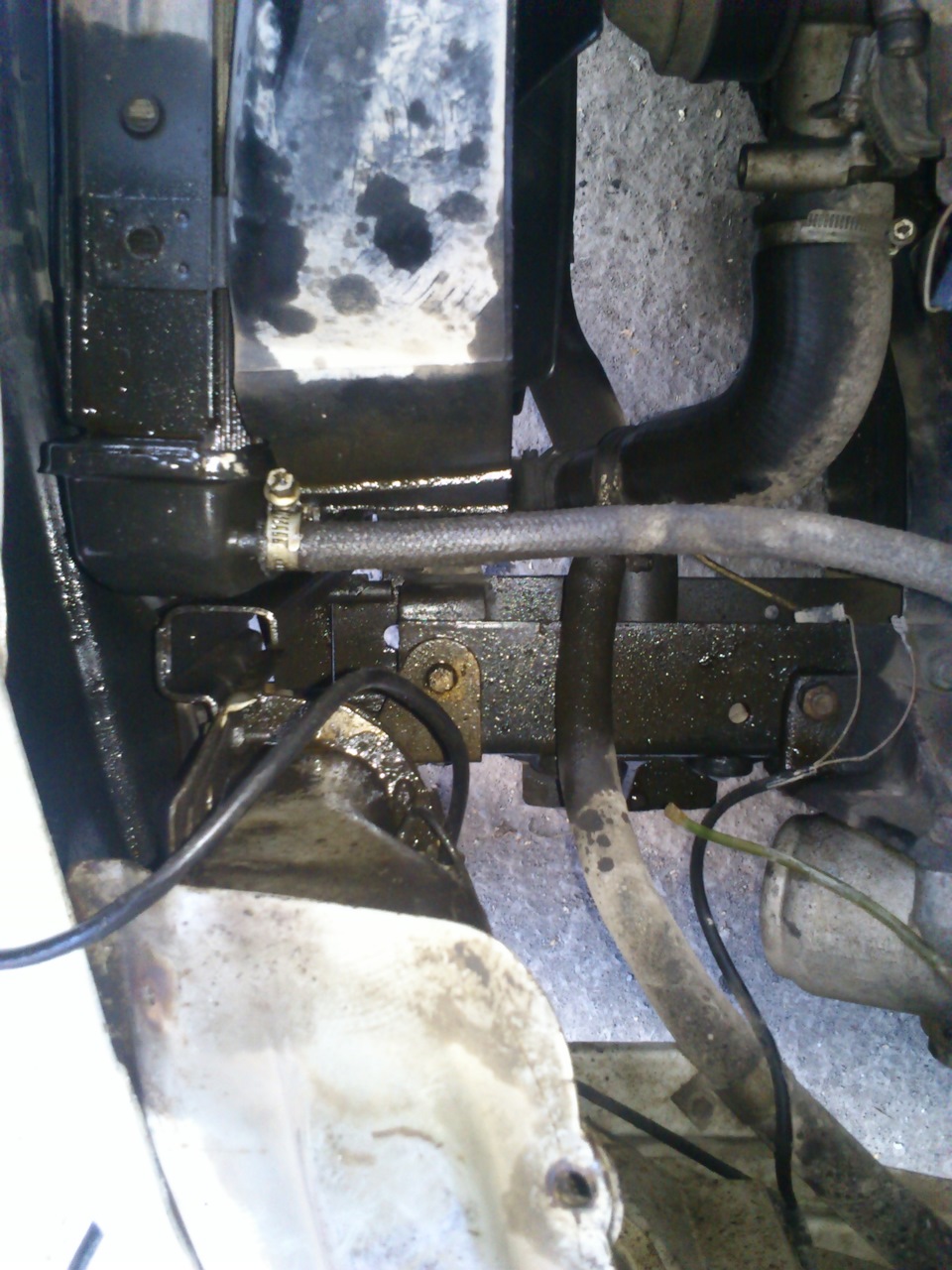 Удаление Масленого Радиатора — ГАЗ Газель, 2,5 л, 2005 года | своими ...