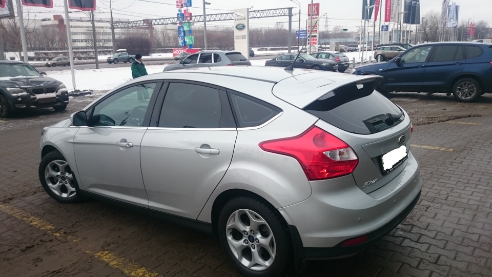 +тонировка -аквариум — Ford Focus III Hatchback, 1,6 л, 2014 года ...