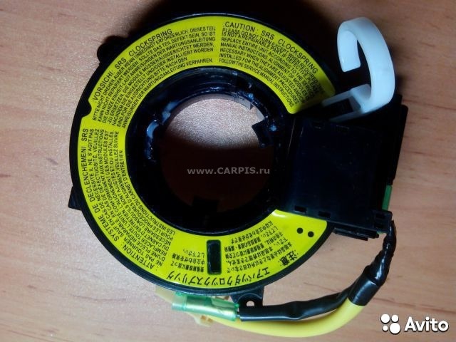 Часовая пружина, она же улитка, она же "У меня загорелась лампа SRS ...