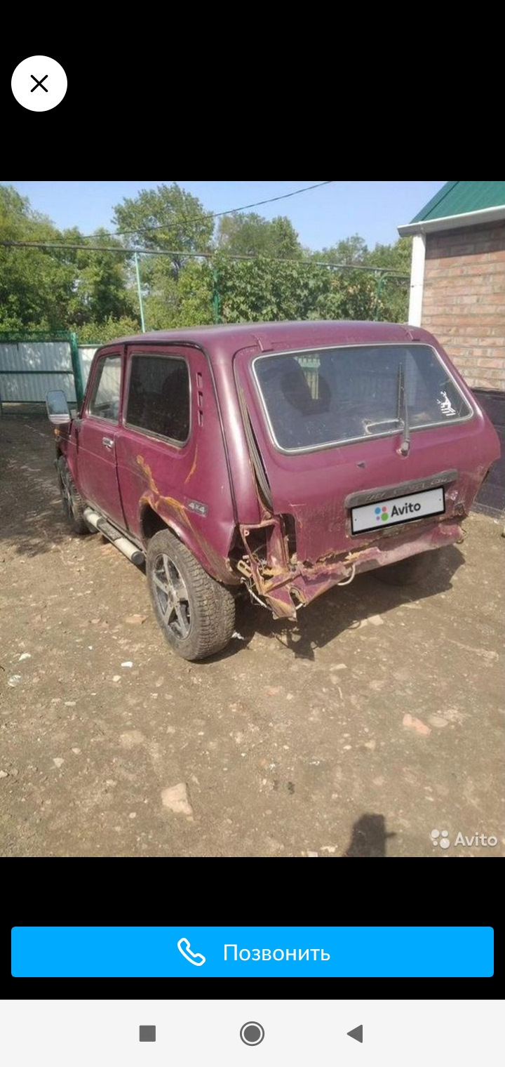 Старая новая задница 2 — Lada 4x4 3D, 1,7 л, 2003 года | кузовной ремонт |  DRIVE2