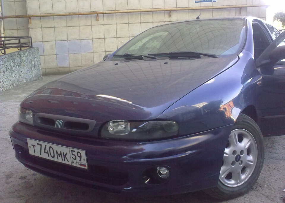 Окраска бампера часть 2. — FIAT Marea, 1,6 л, 2000 года | кузовной ...