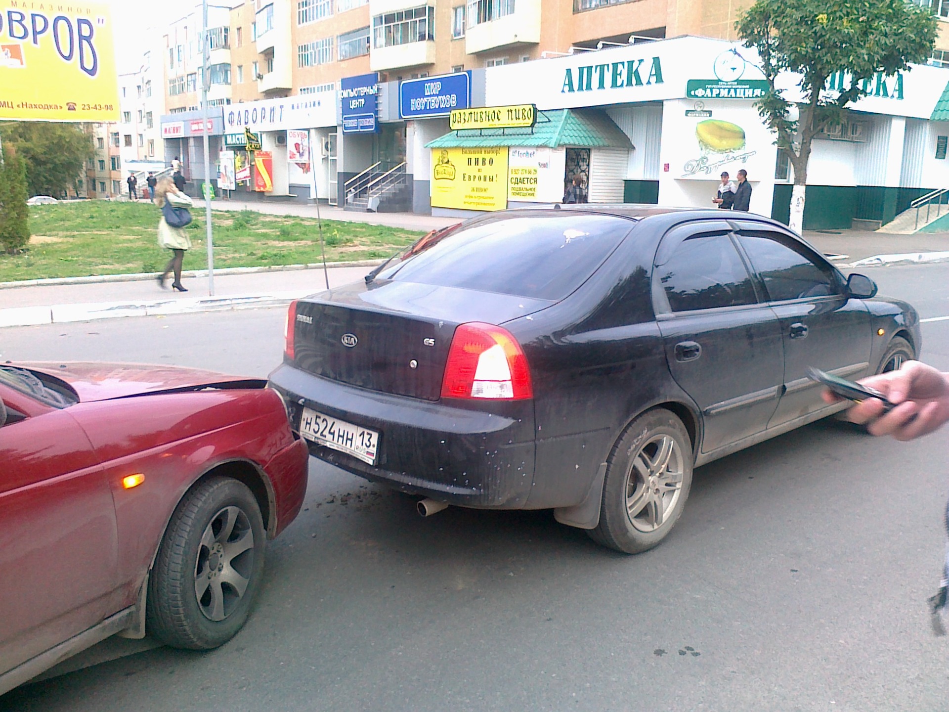 Стресс-тест — KIA Shuma II, 1,8 л, 2003 года | ДТП | DRIVE2