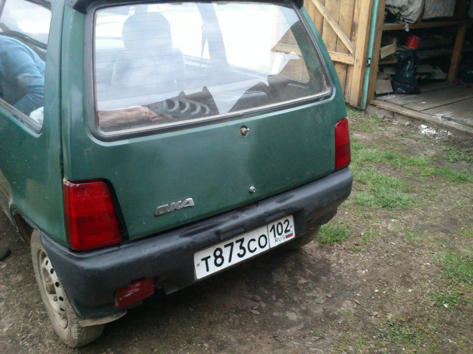 задние фары — КАМАЗ 11113 Ока, 0,7 л, 2001 года | стайлинг | DRIVE2