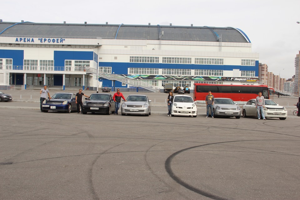 Встреча Skyline CLUB V35 Хабаровск — Nissan Skyline (V35), 3,7 л, 2003 ...