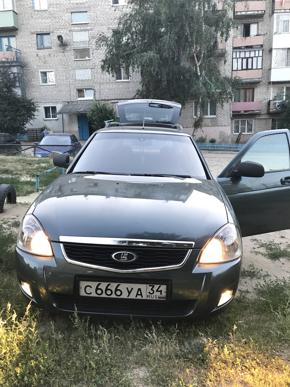 Дхо и габариты — Lada Приора универсал, 1,6 л, 2010 года | аксессуары ...