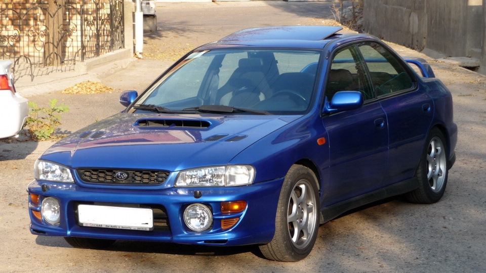 Subaru Impreza WRX (GC, GL) 2.0 бензиновый 2000 | Blue Thunder на DRIVE2