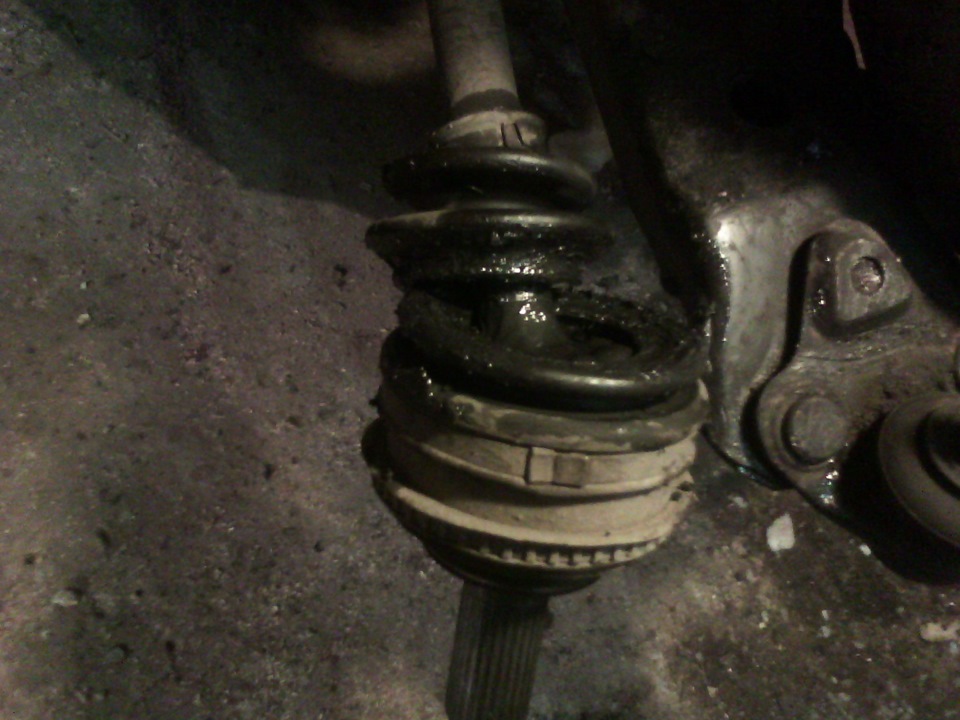 Замена пыльника гранаты, и ступичного подшипника. — Toyota Sprinter ...