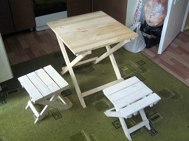 Обеденный стол своими руками из дерева (77 фото)