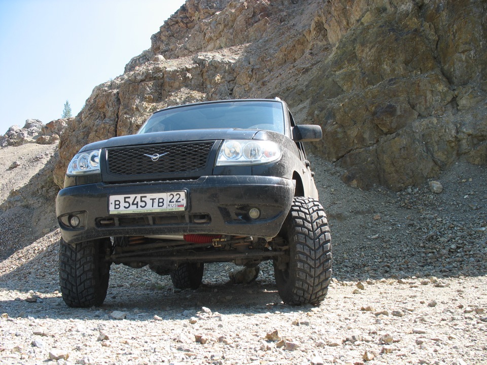 Вот так это выглядело снаружи… — УАЗ Patriot