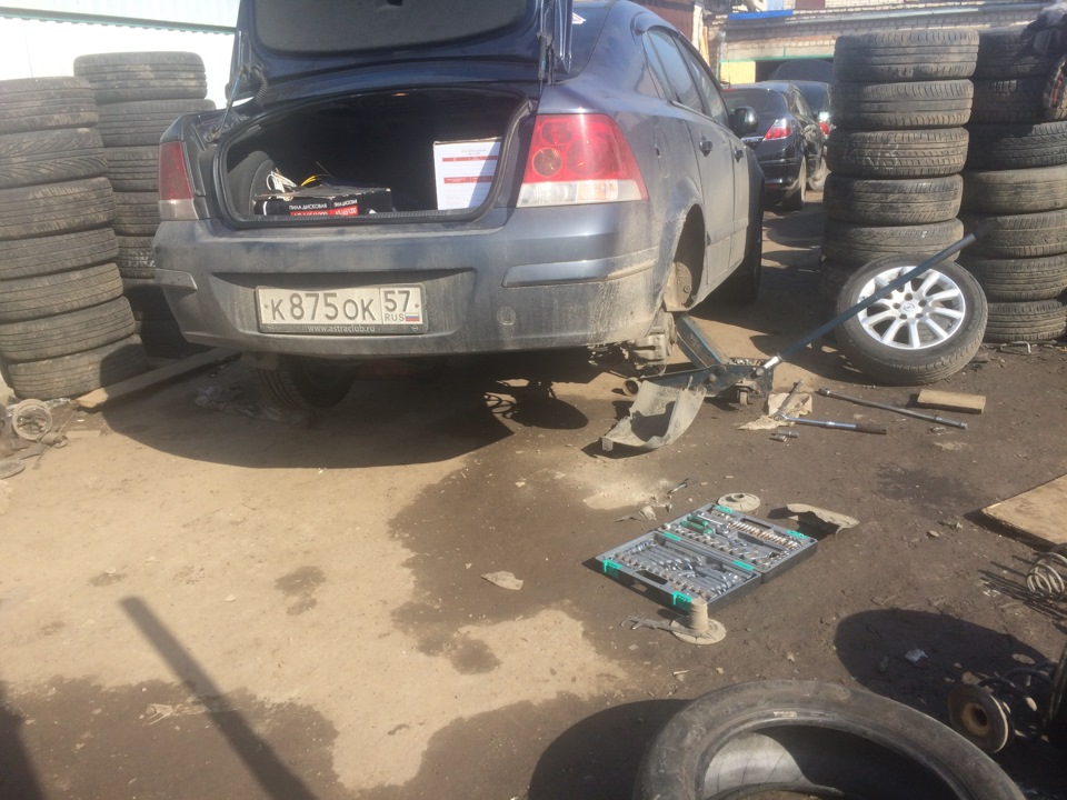 Заканчиваем. — Opel Astra H