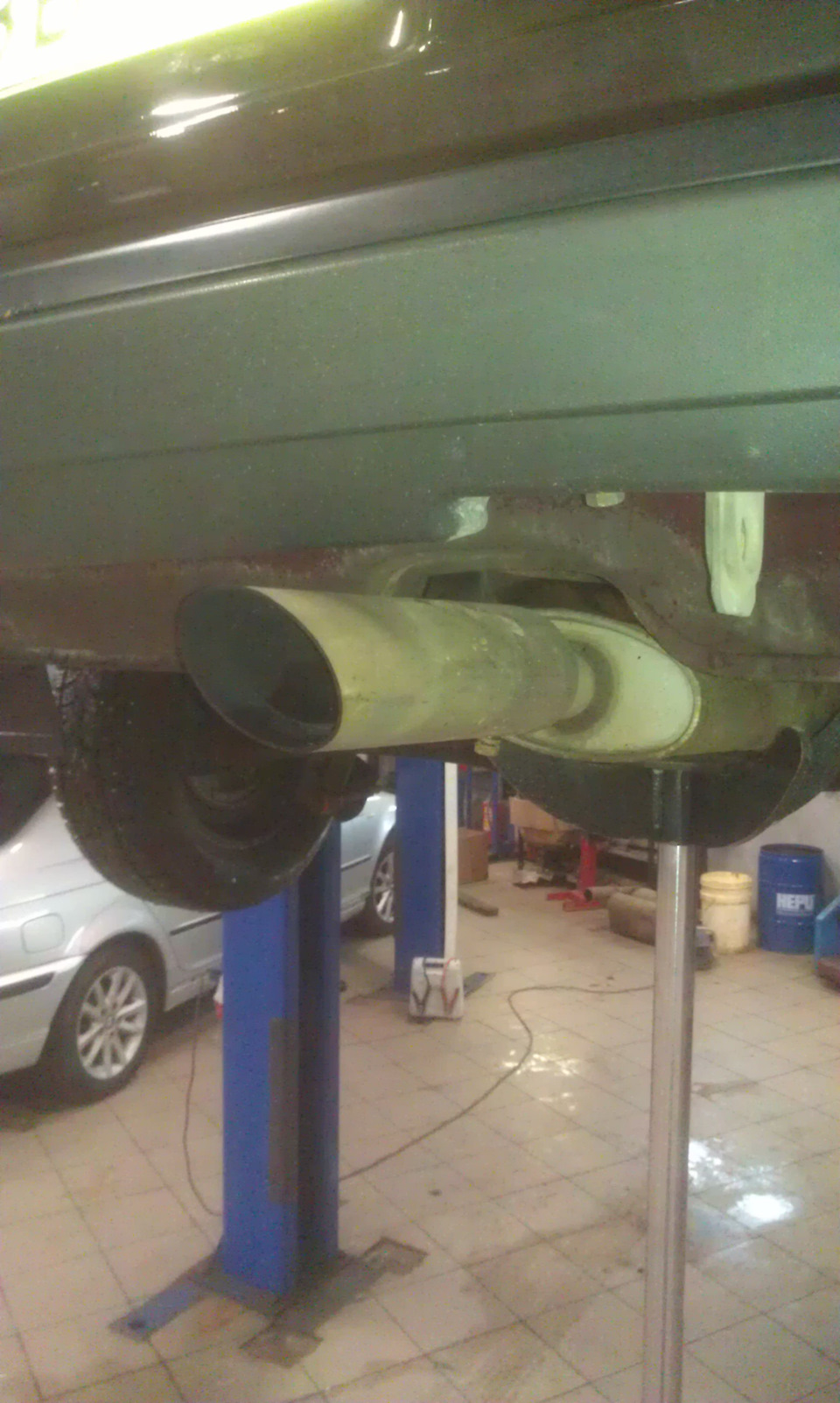 Переделка насадки глушителя — Lada 21074, 1,6 л, 2008 года | стайлинг ...