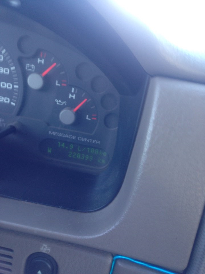 Утро, едем на работу…, или про расход. — Ford Explorer (3G), 4 л, 2004 ...