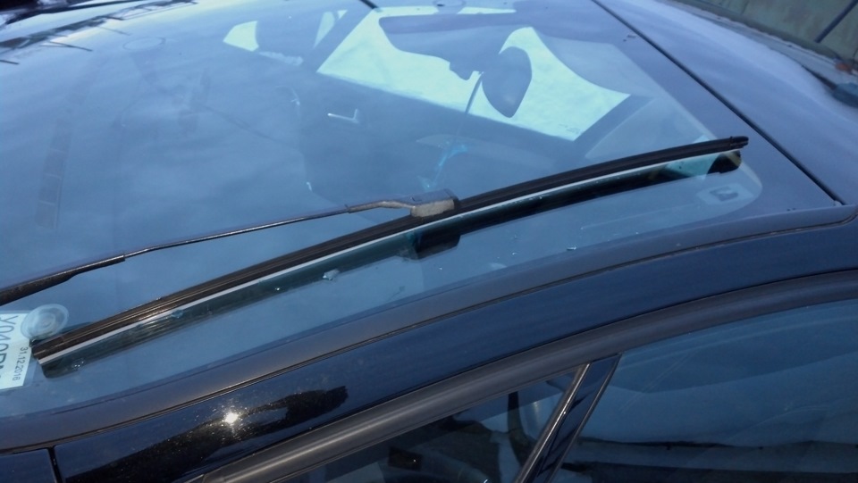 Новые "дворники" — продолжение — Citroen C4 (2G), 1,6 л, 2012 года ...