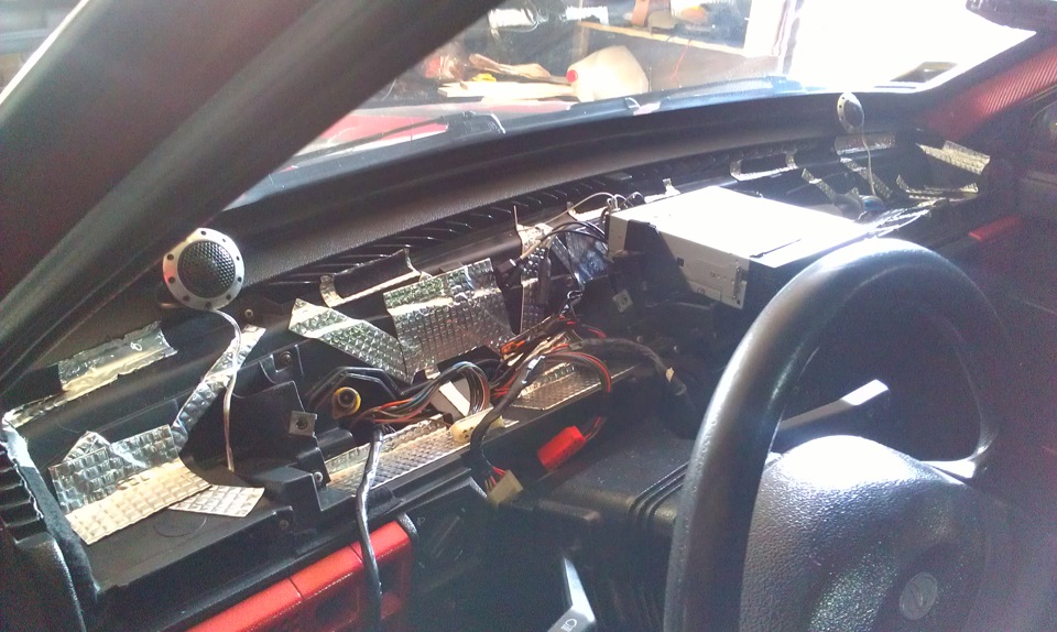 Небольшая проклейка торпеды• — Lada 21099, 1,6 л, 1997 года | другое ...