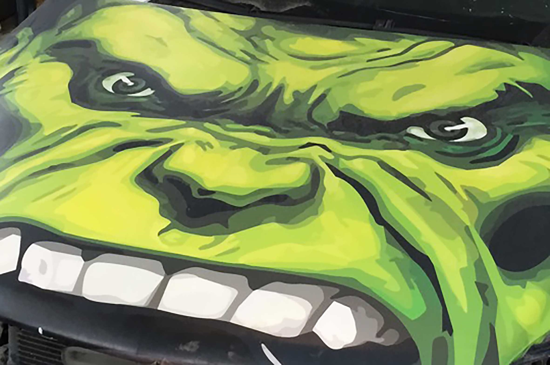 винил — Hulk — Opel Astra GTC ч.2 — KOZHURKAstickers на DRIVE2